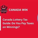 lottery winnings tax canada